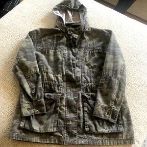 Camo utility jacket